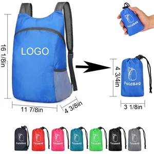 Outdoors Folding Waterproof Polyester Backpack