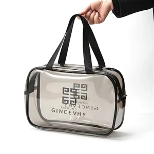 Crossbody Tote/Clear Messenger Cosmetic bag
