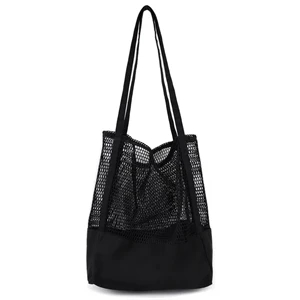 Sheer Mesh Tote Bag