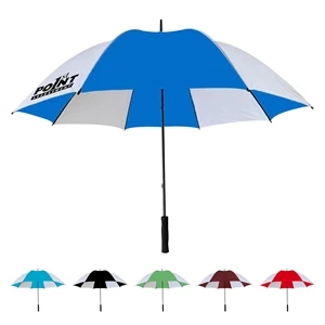 Wind-Vented Automatic Golf Umbrella (60" Arc)