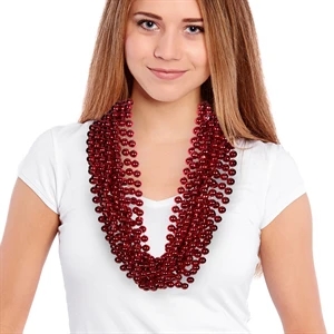 33" 12mm Bead Necklaces