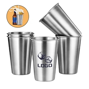 Stainless Steel Pint Cups