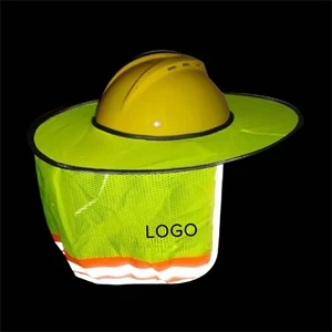 Foldable And Portable Hard Hat Neck Shade