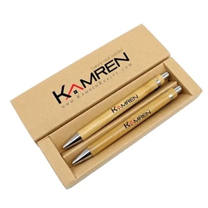 Harmony Bamboo Pen Gift Set