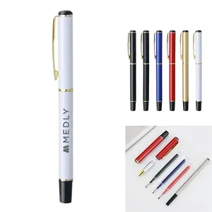 Custom Logo Venus Metal Gel Ink Roller Pen