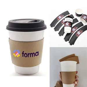 Full Color Custom Printed Hot Cup Sleeve