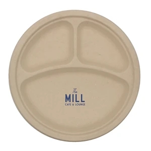 10" Eco-Friendly Compartment Paper Plate