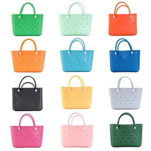 Rubber Beach Tote Bag