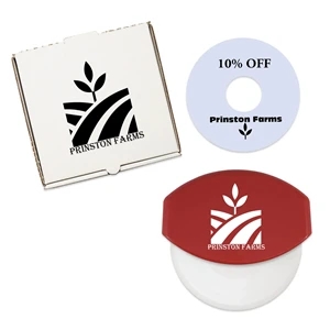 The World's Best Pizza Cutter®, Pizza Box, and Coupon Set