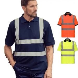 Reflective Safety Polo Shirt