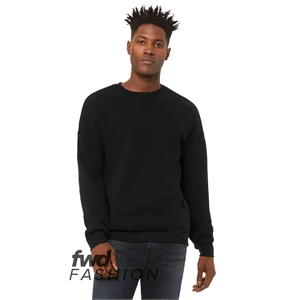 FWD Fashion Unisex Crew Neck Side Zipper Sweatshirt