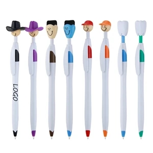 Cowboy Hat Smiley Ballpoint Pen