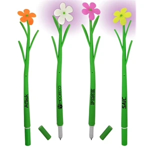 Delightful & Elegant Flower Ballpoint Custom Pens