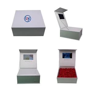 Custom Marketing Gifts Boxes w/LCD Video Screen