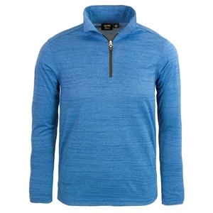 Men's L/S 1/4 Zip Tiger Stripe Jersey (TSJ) Polo