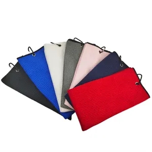 Microfiber Waffle Golf Towel