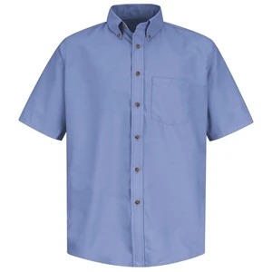 Red Kap® Men's Short Sleeve Poplin Dress Shirt