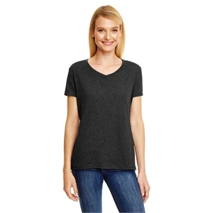 Hanes Ladies' Perfect-T Triblend V-Neck T-shirt