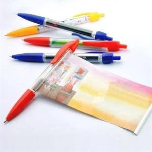 Promotional Custom Printed Pull Out Banner Pen
