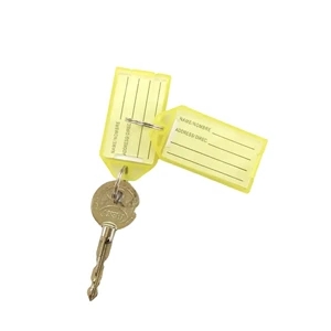 Plastic Key Tags