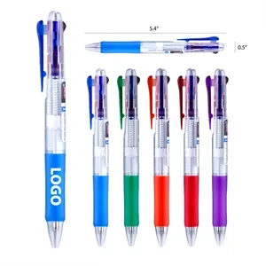 Eco Write Three-color Press Ballpoint Pen