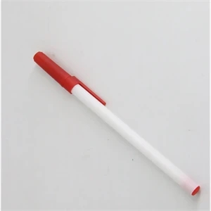 Plastic Ballpoint pen with lid
