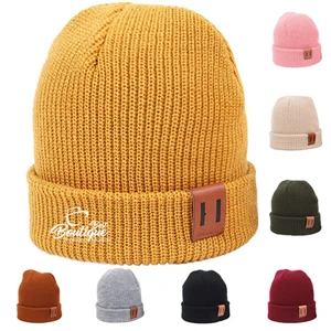 Autumn And Winter Warm Knitted All Match Beanie Cap