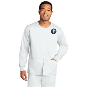 WonderWink® Unisex WorkFlex™ Snap-Front Scrub Jacket