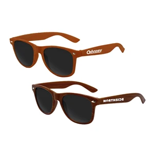 Wood Tone Sunglasses