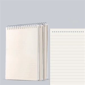 Pocket Spiral PVC Cover Notebook