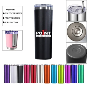 20Oz Stainless Steel Skinny Tumbler