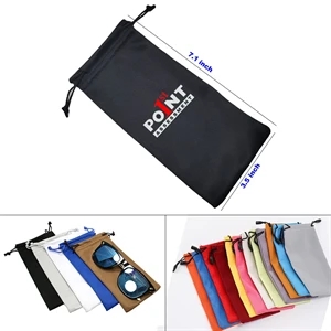 Full Color Microfiber Glass Cleaning Cloth Bag