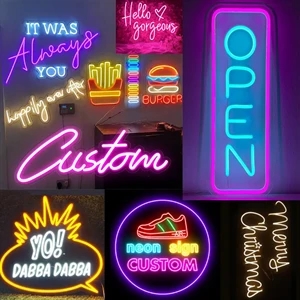 Custom Neon Signs Advertising Led Letter Lights Signature