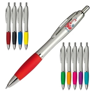 Classic Curve Body Soft Grip Premium Quality Plastic Pen