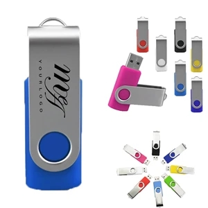 Rotatable Novel Metal Plastic Flash Drive 3.0 Customized