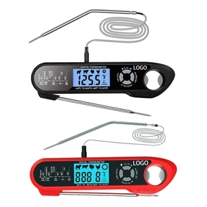 Instant Read Waterproof Dual Probe Food Thermometer