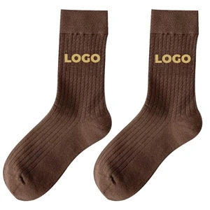 Hot Stamping Winter New Versatile Cotton Trend Tube Socks-go