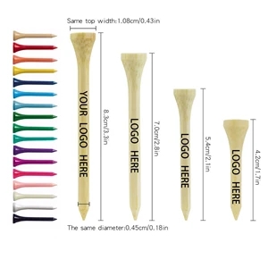 1.4" - 3.3" Tall  Golf Tees