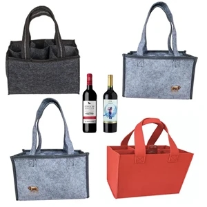 Felt Wine Bag 6 Bottles