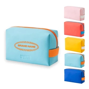 Make Up Cosmetic Bag PU Waterproof Organizer Pouch Women