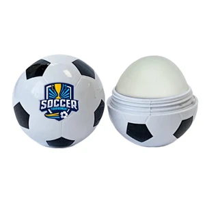 Custom Logo Soccerball Lip Balm Ball Moisturizer