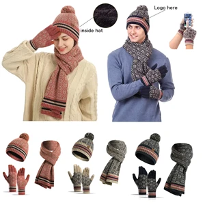 3-in-1 Knit Winter Warm Set