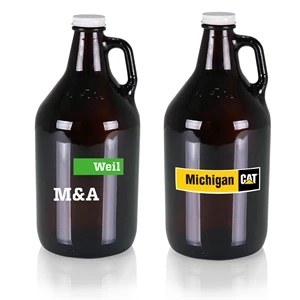 64-Ounce Glass Growler Jug