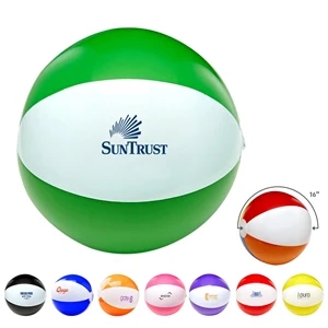 16" Two-Tone Beach Ball