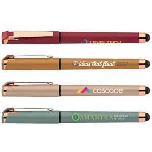 Islander Softy Metallic Gel Pen w/ Stylus - ColorJet