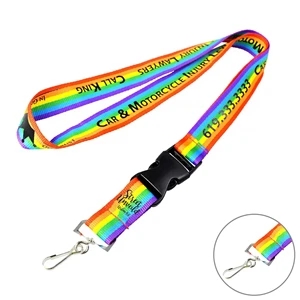 Rainbow Lanyard