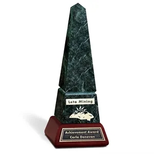 Green Marble Obelisk Award