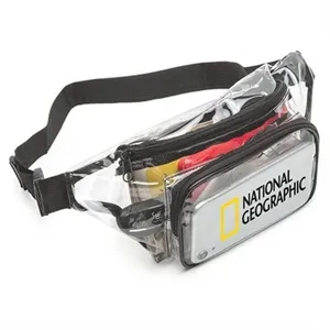 Customized Waterproof Waist Bag Clear Purse Transparent