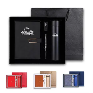 4Pcs Business Gift Set Notebook With Tumbler Premium Sets