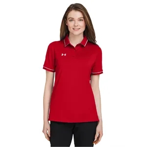 Under Armour Ladies' Tipped Teams Performance Polo